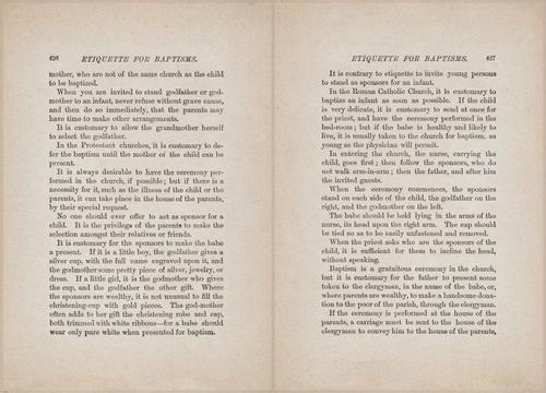 E627 - Manners, Culture and Dress - 1894 - 1420-1421