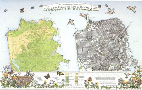 Map by Nancy Morita, Warren Karlenzig knows