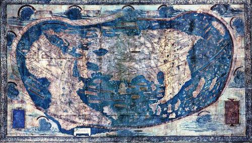 Martellus map - 1491