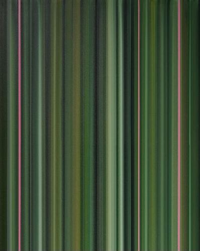 Matthew Langley, The Jungle Room, 2023, Acrylic on Canvas, 60 x 40 in