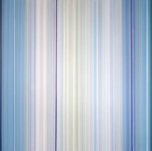Matthew Langley, Transcontinental, 2023, Acrylic on Canvas, 48 x 48 in