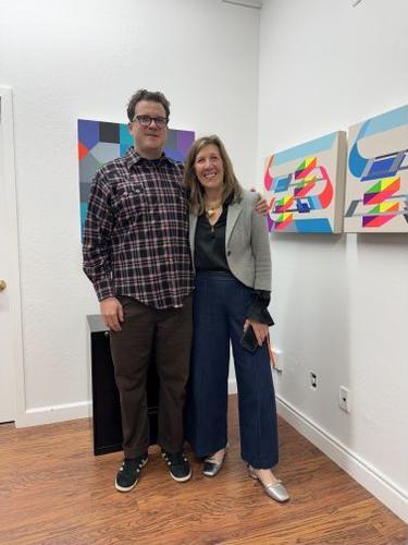Andrew Huffman and Bettina Stiewe