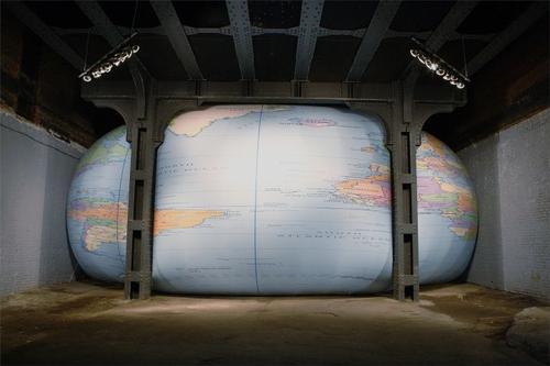 Map Art by David Byrne…yes, Talking Heads David Byrne