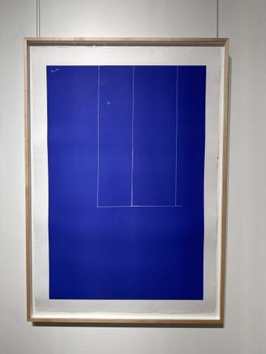 Robert Motherwell, Untitled (Blue), from London Series I, 1971