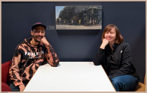 Mila Kirillova at Mission Bowling - Exhibit photo 1