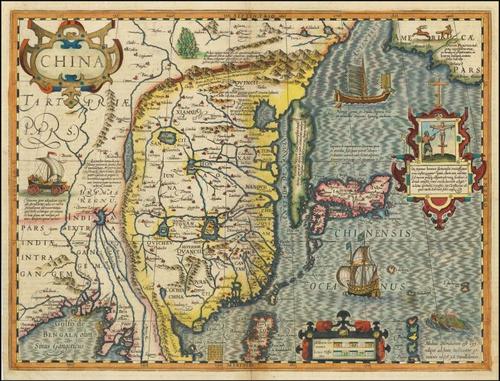 China - Hondius - 1606