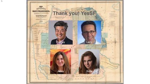 Thank you! YesSF