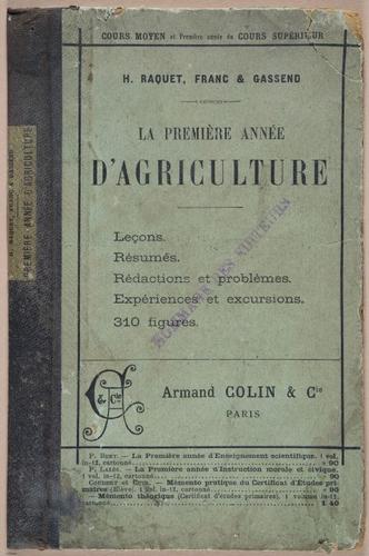 &nbsp;E694 - D'Agriculture - i6308
