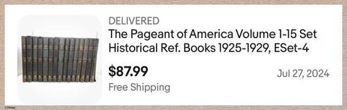 E697 - The Pageant of America, Vol 2 - 1925 - 1750008905