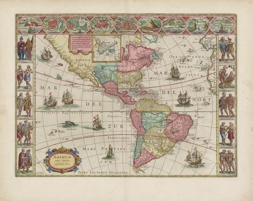 Americae Nova Tabula - Richard Breiman