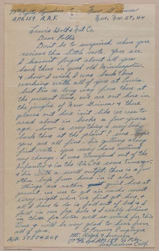 &nbsp;E708 - Lewis Scrapbook #4 - ip15 - 7910
