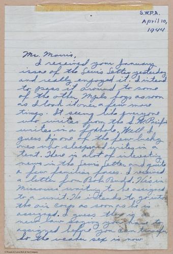 &nbsp;E708 - Lewis Scrapbook #4 - ip28 - 8102