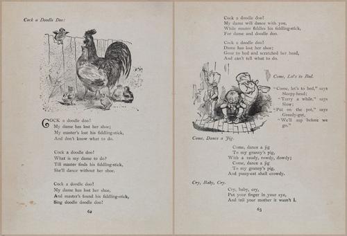 E704 - Mother Goose Nursery Rhymes - 7594-7595