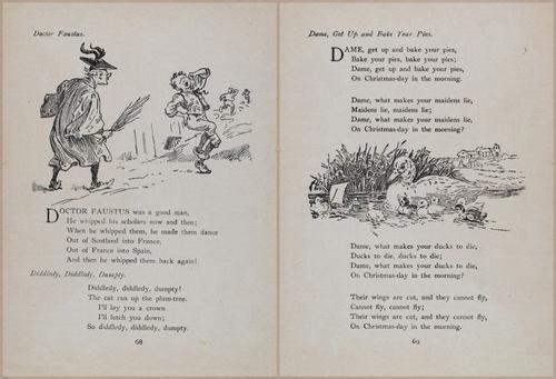 E704 - Mother Goose Nursery Rhymes - 7600-7601