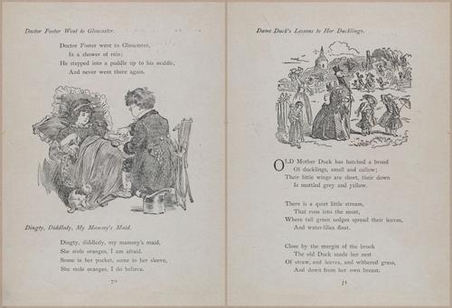 E704 - Mother Goose Nursery Rhymes - 7602-7603