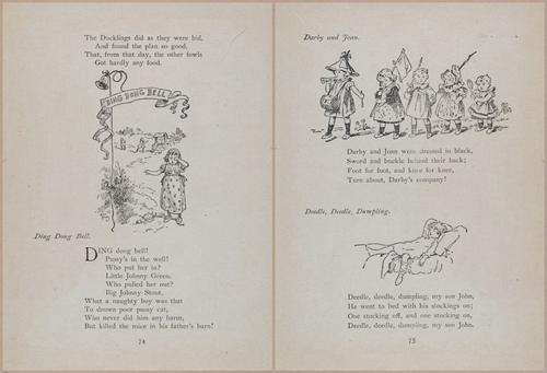 E704 - Mother Goose Nursery Rhymes - 7606-7607