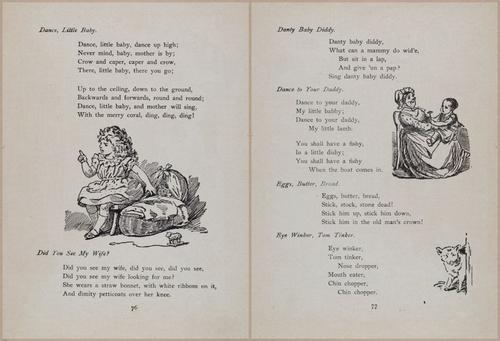 E704 - Mother Goose Nursery Rhymes - 7608-7609