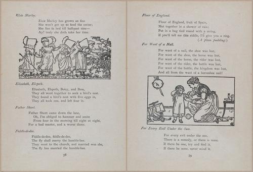 E704 - Mother Goose Nursery Rhymes - 7610-7611