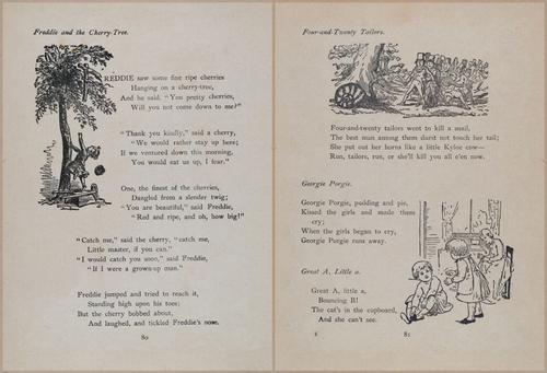 E704 - Mother Goose Nursery Rhymes - 7612-7615