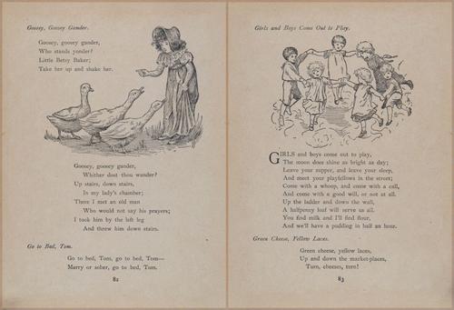 E704 - Mother Goose Nursery Rhymes - 7616-7617