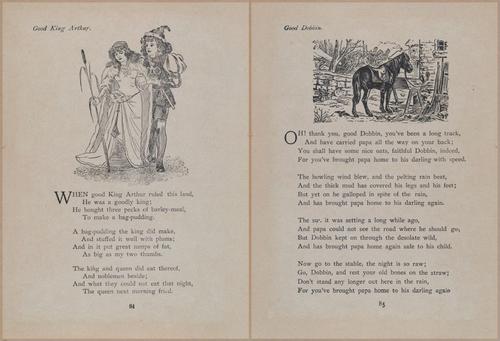 E704 - Mother Goose Nursery Rhymes - 7618-7619