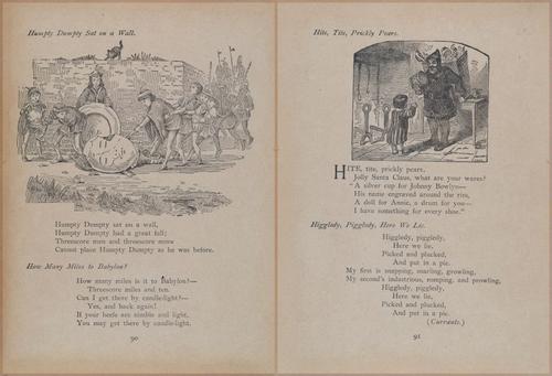 E704 - Mother Goose Nursery Rhymes - 7624-7625