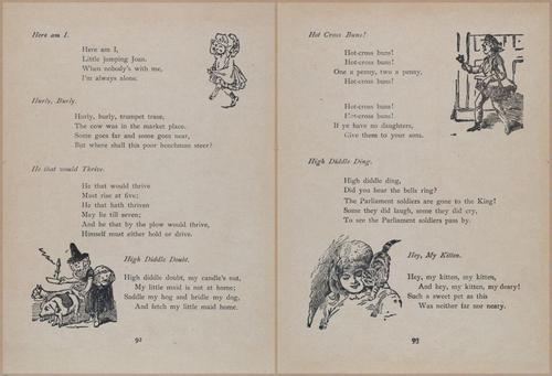 E704 - Mother Goose Nursery Rhymes - 7626-7627