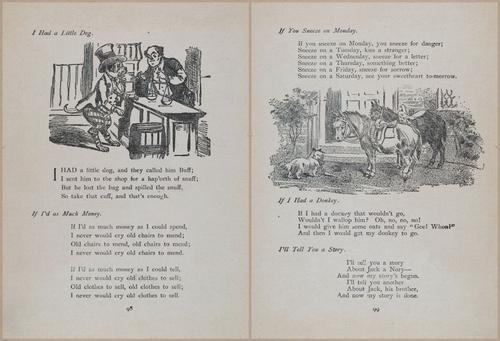E704 - Mother Goose Nursery Rhymes - 7632-7633