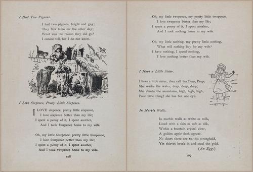 E704 - Mother Goose Nursery Rhymes - 7643-7644