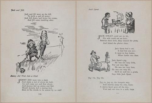 E704 - Mother Goose Nursery Rhymes - 7645-7646
