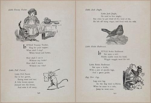 E704 - Mother Goose Nursery Rhymes - 7675-7676