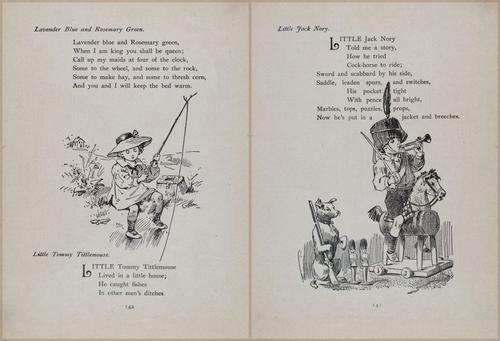 E704 - Mother Goose Nursery Rhymes - 7677-7678
