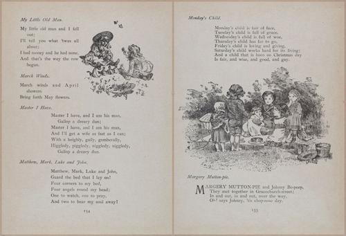 E704 - Mother Goose Nursery Rhymes - 7689-7690