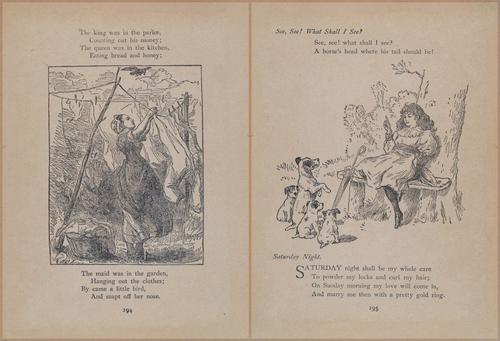 E704 - Mother Goose Nursery Rhymes - 7730-7731
