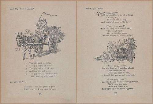 E704 - Mother Goose Nursery Rhymes - 7732-7733