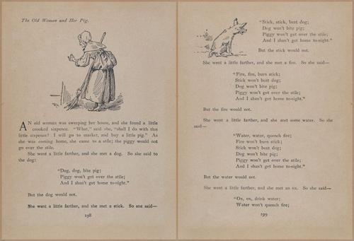 E704 - Mother Goose Nursery Rhymes - 7734-7735