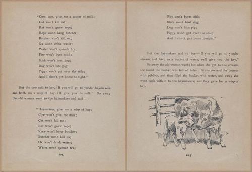 E704 - Mother Goose Nursery Rhymes - 8216-8217