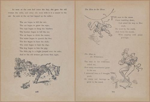 E704 - Mother Goose Nursery Rhymes - 8218-8219