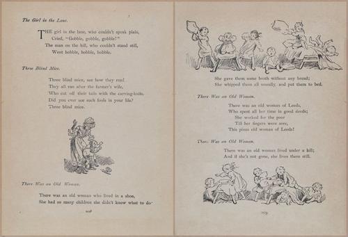 E704 - Mother Goose Nursery Rhymes - 8220-8221