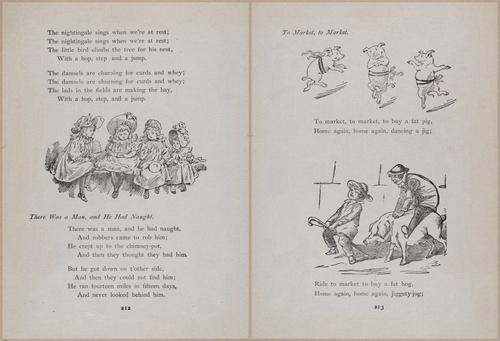 E704 - Mother Goose Nursery Rhymes - 8224-8225