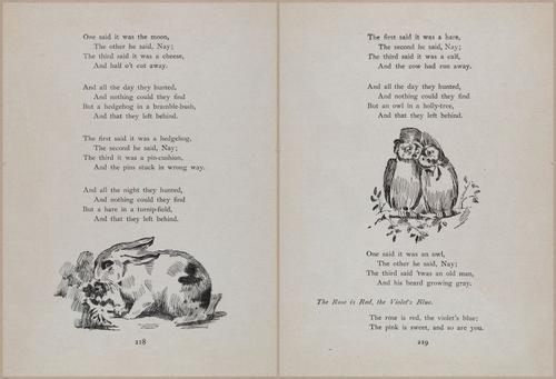 E704 - Mother Goose Nursery Rhymes - 8230-8231