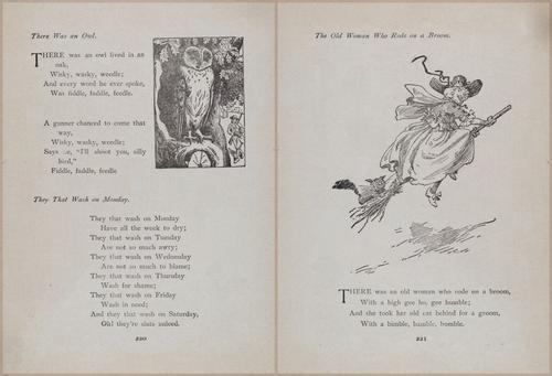 E704 - Mother Goose Nursery Rhymes - 8232-8233