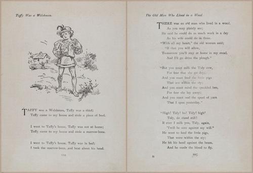 E704 - Mother Goose Nursery Rhymes - 8236-8237