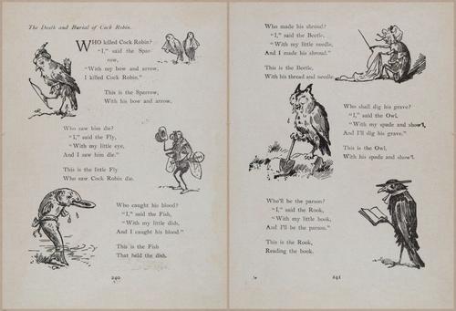 E704 - Mother Goose Nursery Rhymes - 8252-8254