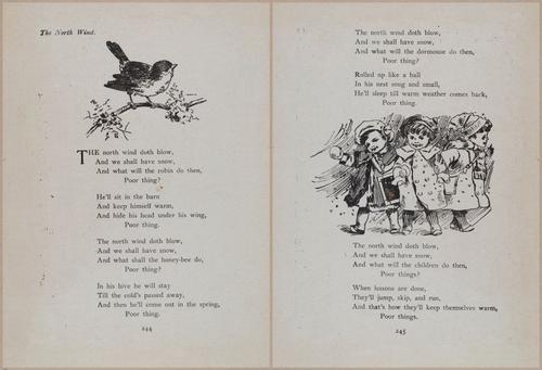 E704 - Mother Goose Nursery Rhymes - 8257-8258