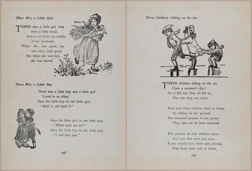 E704 - Mother Goose Nursery Rhymes - 8259-8260