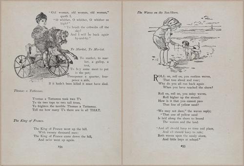 E704 - Mother Goose Nursery Rhymes - 8267-8268