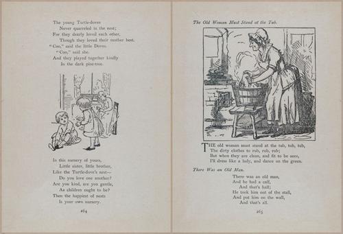 E704 - Mother Goose Nursery Rhymes - 8277-8278
