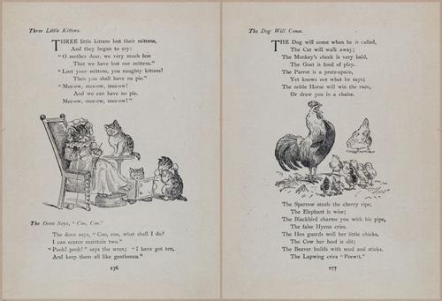 E704 - Mother Goose Nursery Rhymes - 8291-8292