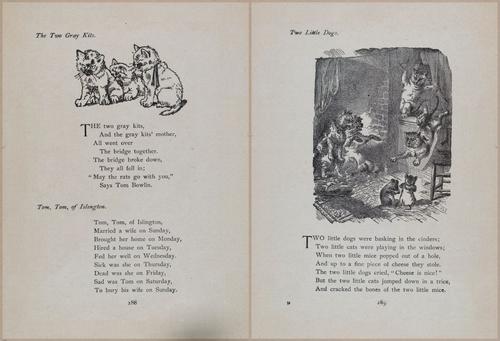 E704 - Mother Goose Nursery Rhymes - 8303-8304